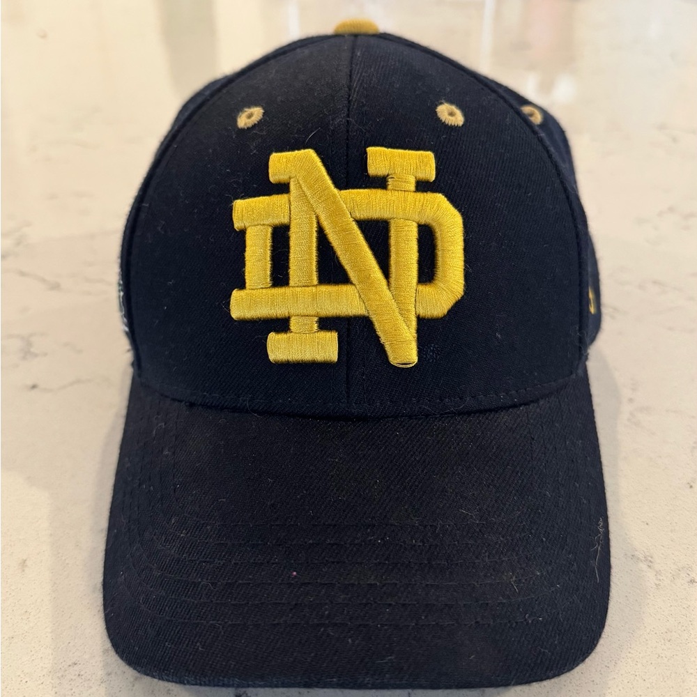 Norte Dame Top of the World Fighting Irish Baseball Cap Hook & Loop Adjustable